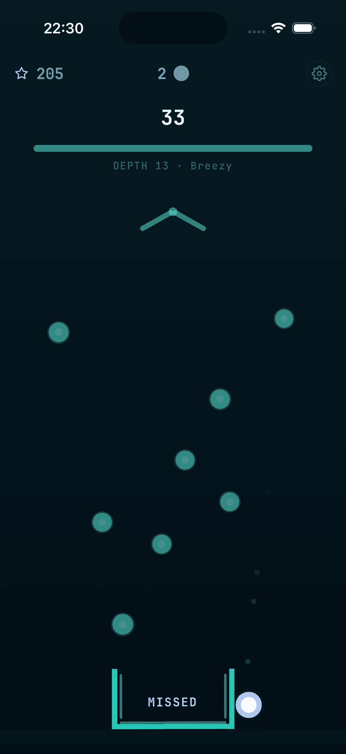 Deeper run layout with minimal margins