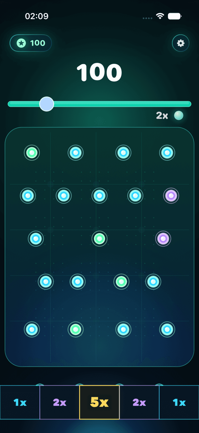 Aurora Circuit theme gameplay